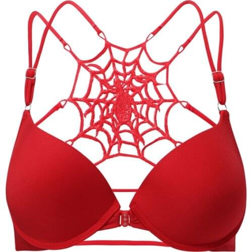 Front and the back cobweb bra band back cross come back bra Come on the air permeability of seamless gatheThe br Underwear women