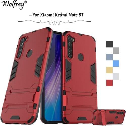 For Xiaomi Redmi Note 8T Case Shockproof Rubber Hard Back Phone Case For Xiaomi Redmi Note 8T Cover For Xiaomi Redmi Note 8T