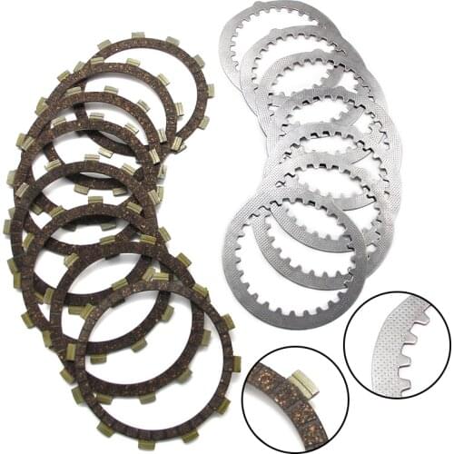 Motorcycle Clutch Friction Disc Plate Kit For Yamaha XJ550RH XJ550H XJ550 XJ550RJ XJ550J XJ550RK OEM:4H7-16321-0/4H7-16321-02 7