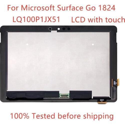 For Microsoft Surface 1824 LCD Display Touch Screen Digitizer Assembly Panel LCD For Microsoft Surface Go 1824 LQ100P1JX51