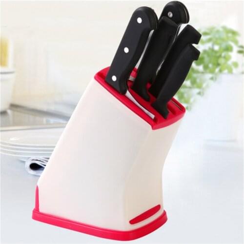 Hot Sale Creative Rack Supplies Kitchen Tool Storage Rack Healthy Durable Knife Holder Multifunction Draining Tableware