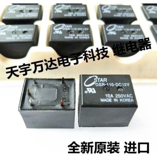 OSR-110-DC12V 12VDC 12V 10A 250VAC Relay