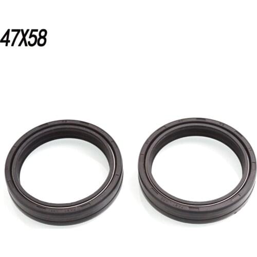 47x58x11 47*58 Front Fork Damper Oil Seal For Honda CR250 CRF250R CRF250X CRF450R CRF450X Kawasaki KX250F KX250 F YZF250 YZF450