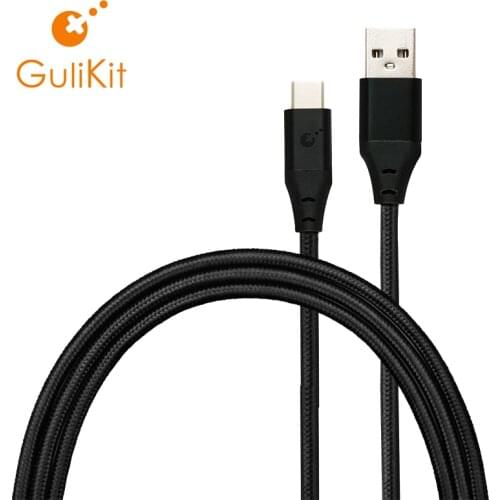 Gulikit NS10 Breating Light Date Cable for Nintendo Switch Charging USB Cable for All Smart Phone and Tablets
