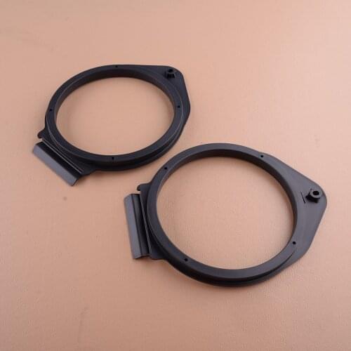1 Pair Horn Washer Brackets Mount Plates Spacer Ring ABS Fit for GMC Chevy Buick 6.5 inches Speaker