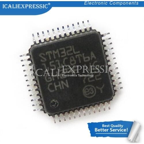 1PCS STM32L151C8T6TR STM32L151C8T6 STM32L151 STM32L 151C8T6 TQFP-48 In Stock