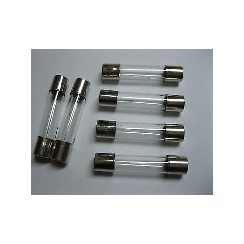 100 Pcs Fast Blow Glass Fuses 4A 250V 6mm x 30mm