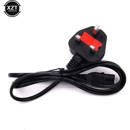 1.5M Power Supply AC Universal 2Pin Figure 8 Power Adapter Home Power Adapter UK for Laptop Lighting Led Projectors Printers