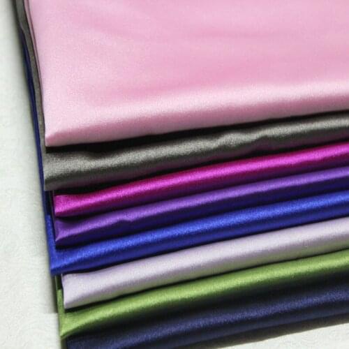 CF56 1 Yard Solid Silk Fabric Brocade Jacquard Fabric Wedding Party Decoration Fabric for sewing DIY handmade scarf or dress