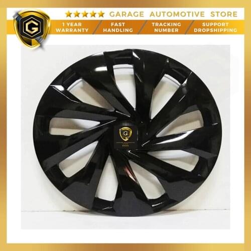 For Citroen 15 inch Piano Black Wheel Cover 4 Pcs