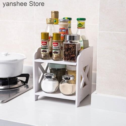Kitchen seasoning rack, PVC waterproof finisher, bathroom storage rack, make-up finisher, table finisher and other supplies