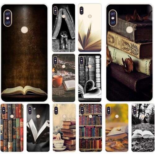 137H reading books Soft Silicone Tpu Cover phone Case for xiaomi redmi 6 pro 5 plus note 6 pro 4 4x mi 8