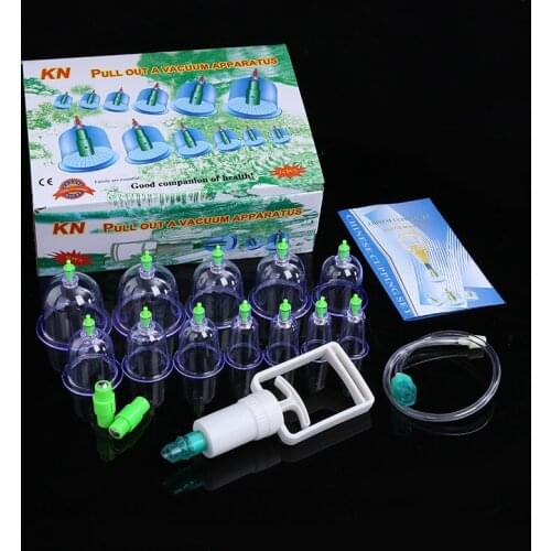 12Pcs Cup Cupping Set Body Health Care Suction Cup Anti Cellulite Massage Relaxation Cupping Therapy Tool