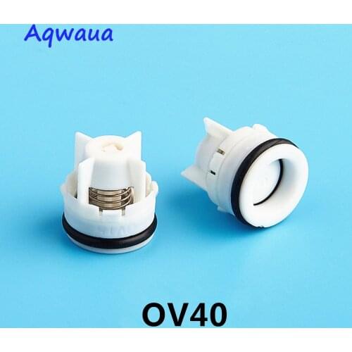 Aqwaua OV40 Check Valve Non Return Shower Head Valve Shower Bathroom Accessory One Way Water Control Connector Valve