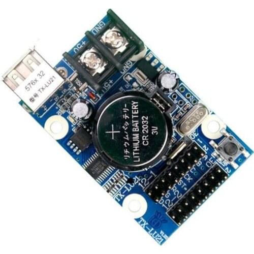 P10 HUB12 single color led control card TX-LU20 tf led sign control card TX-LU21