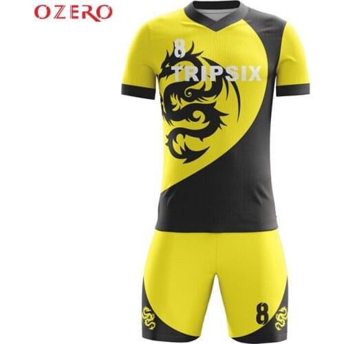 Full sublimation custom long sleeve soccer jersey camisa futebol magliette da calcio maillot de foot