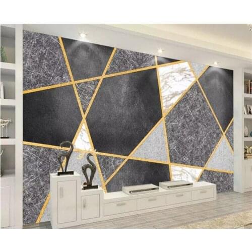 Custom 3D Photo Wallpaper Modern Simple Creative Art Geometry Straw Textured TV Background Wall Decoration Painting Wall Paper