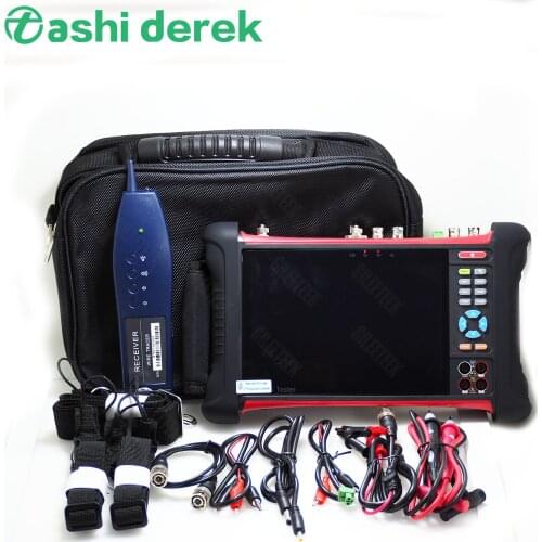 Wanglu 7inch Camera Tester X7 Cctv-monitor 8mp Tvi Cvi Ahd Sdi Rj45 Tdr Cable Tester Utp Hd Video Monitor Hdmi In/out Cctv Test