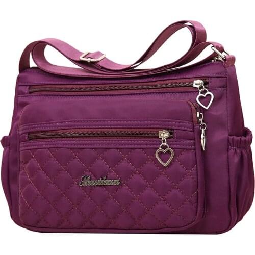 Women Shoulder Bags 2020 New Waterproof Nylon Crossbody Hobos Large Capacity Female Messenger Bags Bolsos Sac A Main Femme