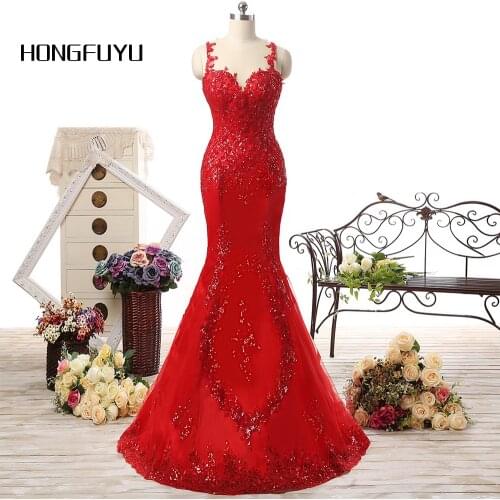 100%Real Photo Long Evening Dresses 2021 Sweetheart Tulle Mermaid vestido de festa Sequined Appliques Floor Length Evening Dress