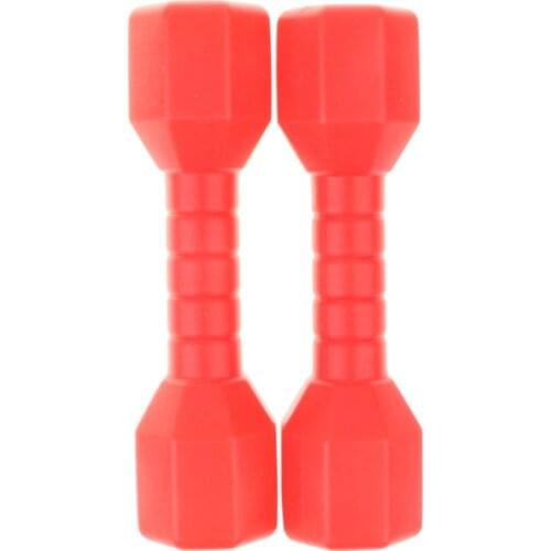1 Pair Plastic Children Outdoor Sports Lightweight Dumbbell Outdoor Fitness Exercise Kids Kindergarten Toy