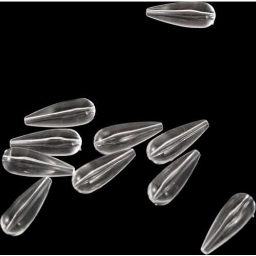 10 pcs Acrylic Bombarda Sinking Fishing Float Sinking-down Float Fishing Tackle