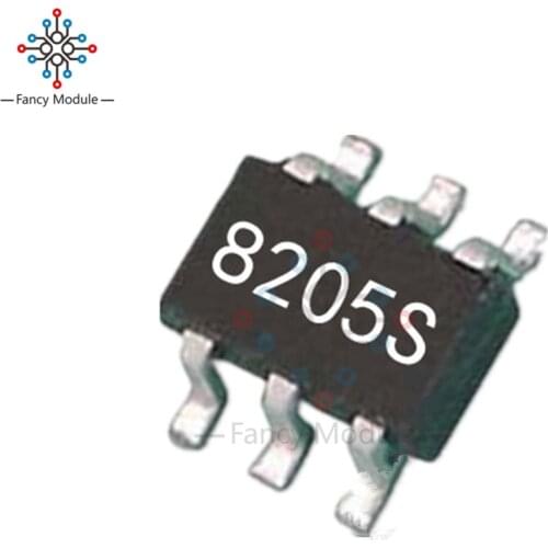 10PCS CEG8205S 8205S 8205 SOT23-6 Dual N-Channel Field Effect Transistor