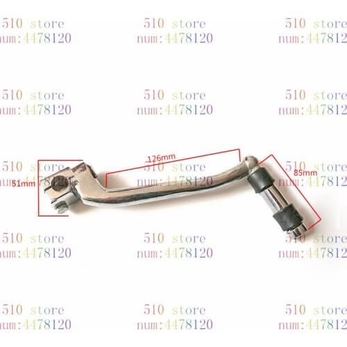 Free shipping Stainless Steel 16mm/13mm Mounting Hole Kick Start Lever For Motorcycle ATV MX YX GPX KAYO 140/150/160cc Dirt bike
