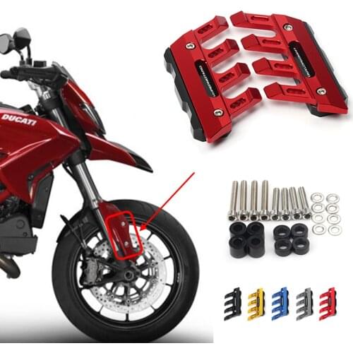 For Ducati HYPERMOTARD 950 939 821 796 1100 EVO (SP)Motorcycle CNC Accessories Mudguard Side Protection Front Fender Slider