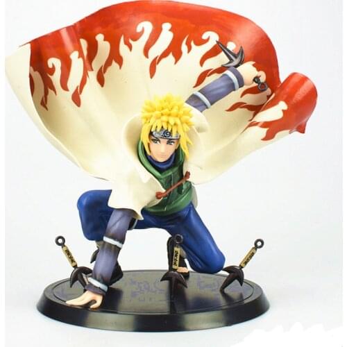 New Anime Naruto Figure Namikaze Minato Action Figures Naruto Shippuden Figurine Collection Decoration PVC Model Toys Gifts Doll