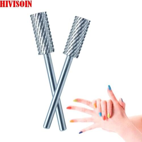 HIVISOIN-Small Barrel Bit Triple -Carbide Nail Drill Tool High Quality Tungsten