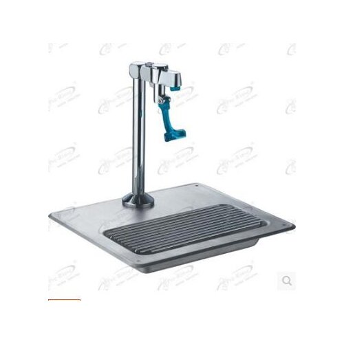 Brass Pedestal Glass Filler Chrome Push cup head