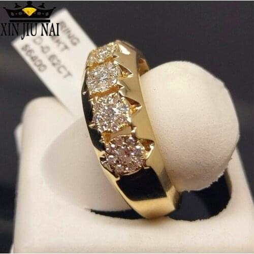 Mens 18K gold colors Ring Masonic Charm Rings Hip Hop Luxury Jewelry Fashion Luxury Metal Gifts natural diamond stone jewelry