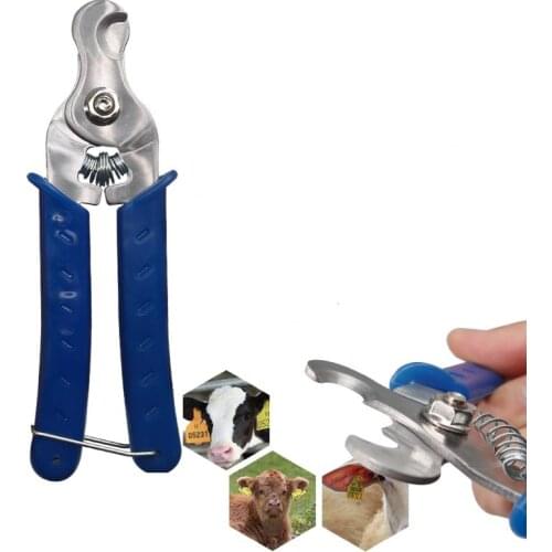 Animal Ear Tags Cutting Pliers Plastic Mark Remover Farm Livestock Cattle Sheep Cow Goat Pig Ear Tag Cutting Pliers