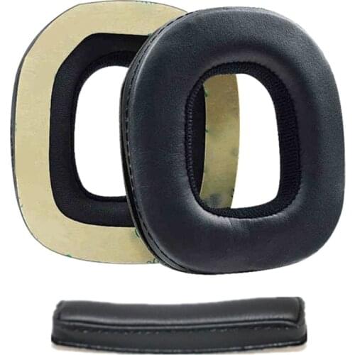 OOTDTY Replacement Ear Cushion Covers Ear Pads For Logitech ASTRO- A50 Gen3 Gen4 Headband headphones Headband