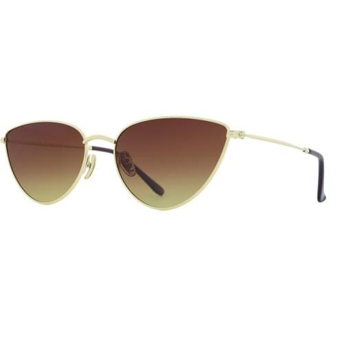 CLAES Nice Brown Polarized Metal Sunglasses