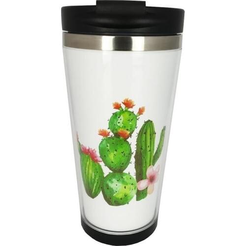 Catharsis Cactus Printed Thermos Cup 3