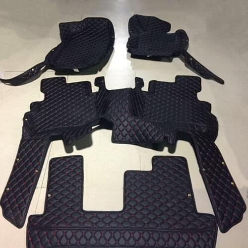 High quality! Custom special car floor mats for Right Hand Drive Mazda CX9 7 seats 2021-2017 waterproof carpets for CX-9 2020