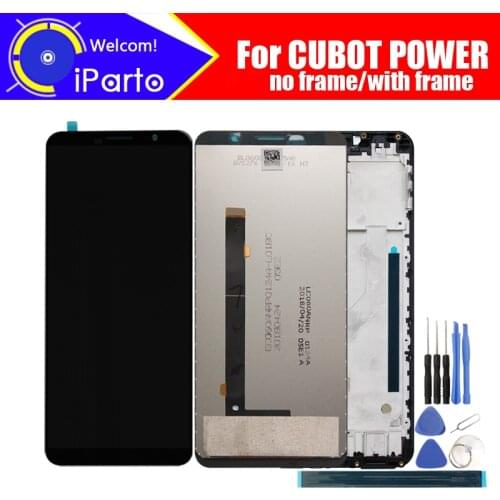 5.99 inch CUBOT POWER LCD Screen Display Original New Tested Top Quality Replacement LCD Display For CUBOT POWER +tools+adhesive