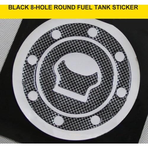 1Pc 3D Motorcycle Carbon Look Fuel Gas Tank Cap Cover Pad Sticker for Hyosung GT250R/GT650R GV650 for Suzuki GS500/RGV 250