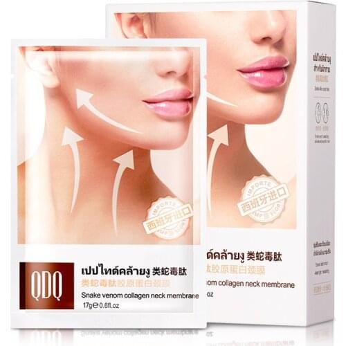 1PCS Neck Mask Snake Venom Peptide Collagen Brightening Firming Light Lines Moisturizing Rejuvenation skincare