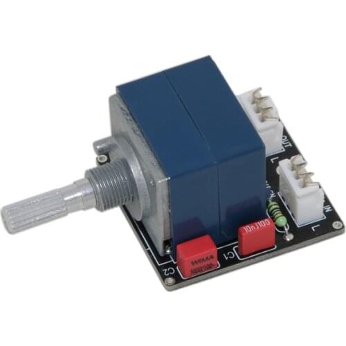 10dB equal loudness volume adjustment board ALPS resistance stepping type RH27 double volume potentiometer 100K