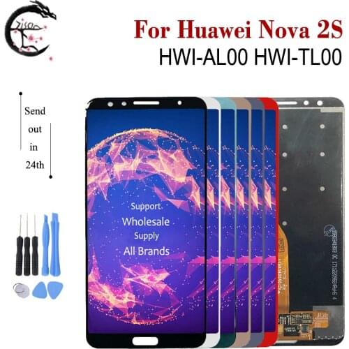 6.0" LCD For Huawei Nova 2s LCD Nova2s Display Screen Touch Digitizer Assembly Nova 2S LCD Nova2s HWI-AL00 HWI-TL00 Display