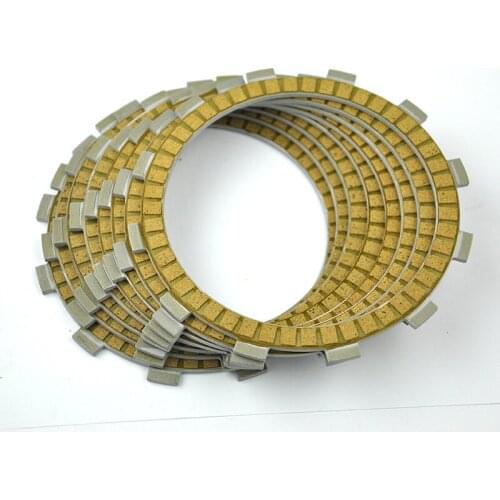 8pc Motorcycle Friction Clutch Plates for Honda RVF750R CB1100 CB1300 Super Four CB1100C RVF750R RC45 Motorbike Engine Part