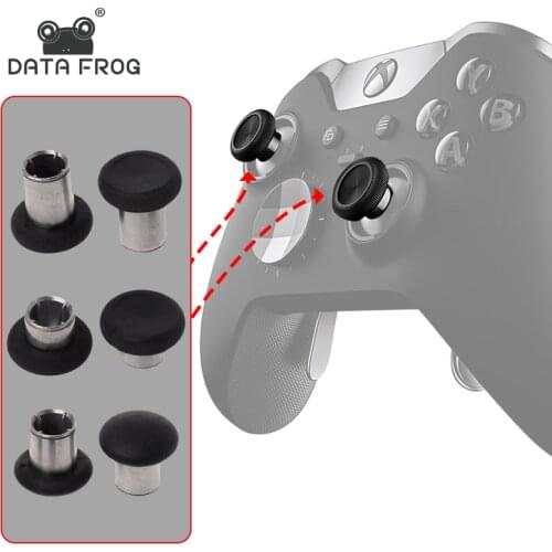 Data Frog 6pcs Swap Thumb Sticks Caps Grips Analog Stick Grips For Xbox One Elite Controller