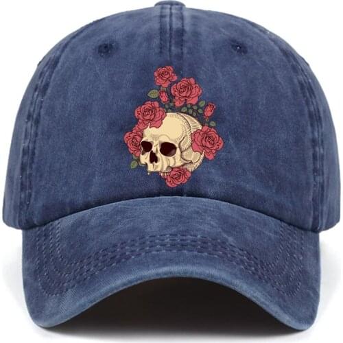 Printed washed cowboy hat 100% cotton washed denim cap Men Women Baseball Cap Blank Hat Adult Children Kids DIY hat for team