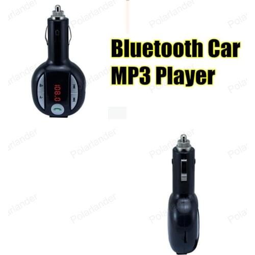 Bluetooth Car Kit MP3 PlayerAudio Wireless FM Transmitter USB Support SD Tf Card LCD Display Car Charger