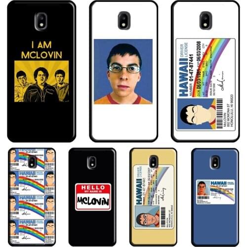 Mclovin Superbad Case For Samsung Galaxy J5 J1 J3 J7 A3 A5 2016 2017 J4 J6 J8 A8 A6 Plus A7 A9 2018 Cover