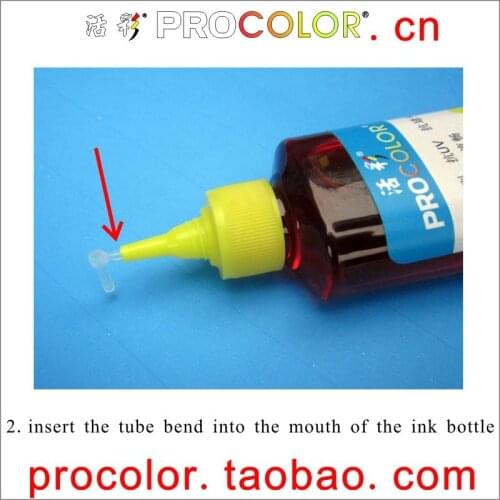 PROCOLOR XP 16# CISS ink Refill Dye ink special for EPSON WF-2010W WF-2510W WF-2520NF WF 2520NF WF-2530WF WF 2530WF WF-2540WF