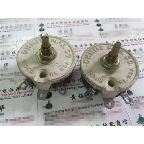 Quality assurance OHM ITE 5R 22R 12.5R 100R 50W ceramic wirewound potentiometer for use in J-100-S2 (SWITCH)